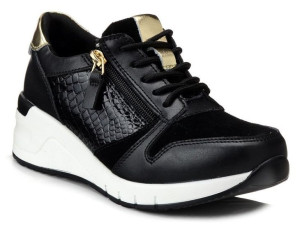Sneakersy damskie na koturnie Filippo DP2052/21