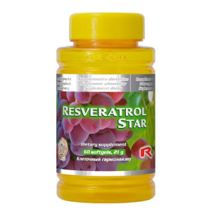 Rersveratrol Star - Starlife - resweratrol + koenzym Q10