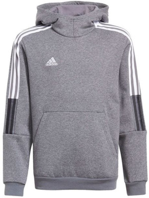 Bluza dla dzieci adidas Tiro 21 Sweat Hoody szara GP8803