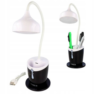 Organizer Giętka Lampka Nocna Biurkowa Led V9