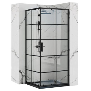 Kabina prysznicowa Concept Double Czarna 80x100