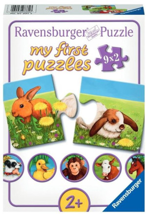 Puzzle 9x2 Urocze Zwierzęta