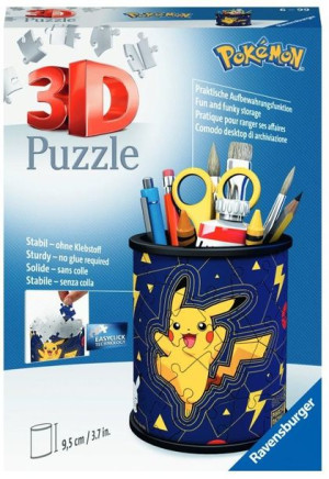 Puzzle 3d 54 Przybornik Pikachu
