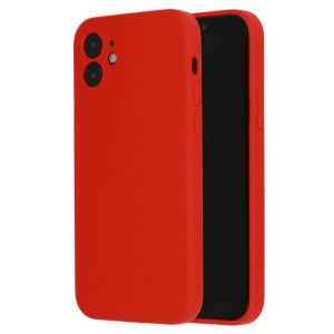 Futerał SILICONE do iPhone 12 czerwony