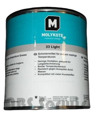 Molykote 33 light  1kg Wodoodporny smar silikonowy