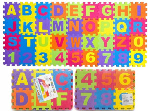 Puzzle Piankowe Mata Edukacyjna 15x15cm ! 36 El.