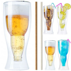 Szklanka Termiczna Do Piwa 500ml 21,5cm