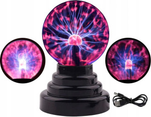 Magiczna Kula Lampa Plazmowa Edukacyjna Usb 27 Cm