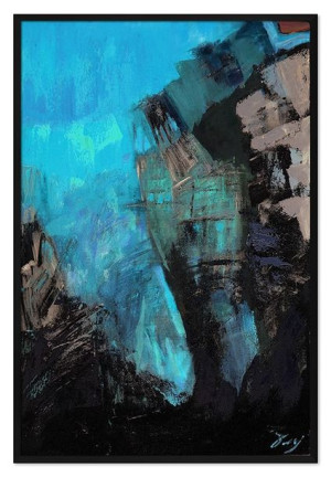 Obraz ręcznie malowany na płótnie 63x93cm