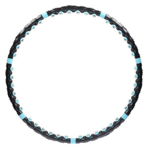 Hhp006 Black-blue Hula Hop Masujący Z Magnesami 98cm Hms