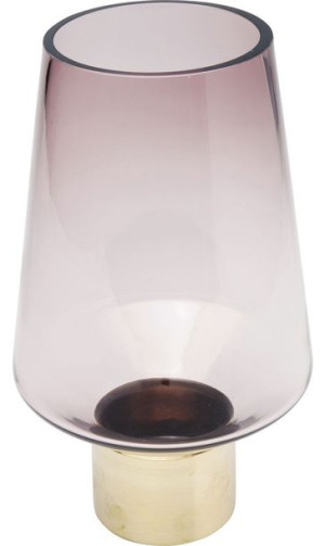 Wazon Noble Ring Ø16x26 cm fioletowy sfmeble