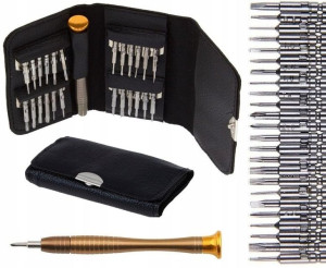 Zestaw Precyzyjnych Śrubokrętów 25w1 Torx Etc*etui