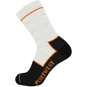 Skarpety antyprzecięciowe PORTWEST Czarny 39-43