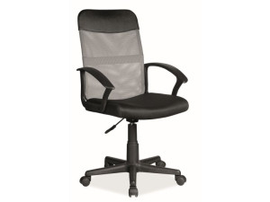 Fotel do biurka Q-702 dla dziecka SZARY