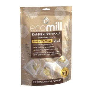 Mill clean ECO kapsułki do prania 2w1 - rumianek polny - 30 sztuk