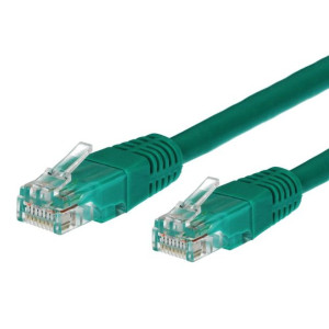 Patchcord kat.5e RJ45 UTP 5m. zielony