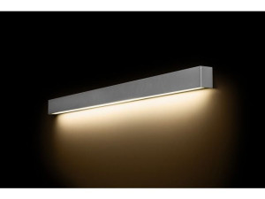 Lampa kinkiet LED STRAIGHT WALL Silver L 9615