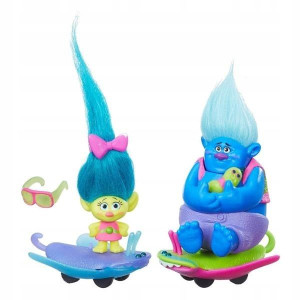 Trolls - Laleczki zestaw na deskorolkach B6558