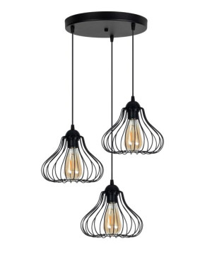 Lampa Sufitowa Wisząca / Plafoniera 3xE27   PRESO 0127