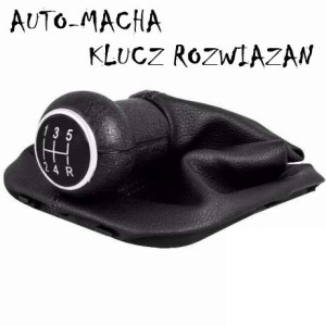 Volkswagen Passat B5 gałka zmiany biegów mieszek z ramką 5biegów