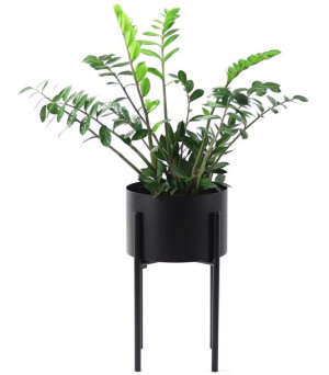 Kwietnik Metalowy MOYENE 55cm Czarny