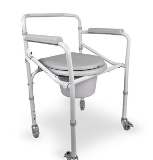 Krzesło toaletowe na kółkach - model TGR-R KT 023C