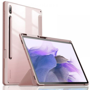 Etui Infiland Crystal Case do Galaxy Tab S7 FE 5G 12.4 Pink
