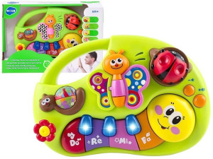 Magiczne kolorowe Pianinko organki ZA0640