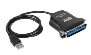 Adapter Przejściówka USB na LPT Centronics Męski