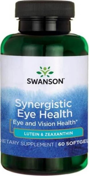 Luteina & Zeaksantyna Lutein & Zeaxanthin 60 kapsułek SWANSON