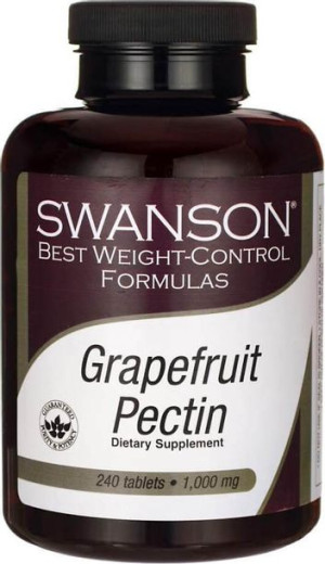 Pektyny Grapefruita Grapefruit Pectin 1000mg 240 tabletek SWANSON