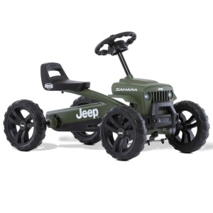 BERG Gokart na Pedały Buzzy JEEP Sahara Ciche Koła 2-5 lat do 30 kg