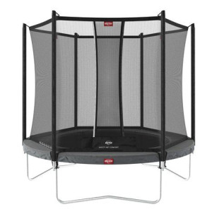 Trampolina BERG Favorit Gray 270 cm + Siatka Comfort
