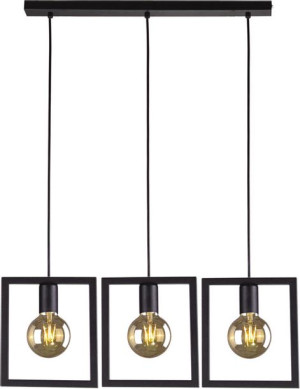 Potrójna loftowa lampa wisząca nad stół - S098-Natsa