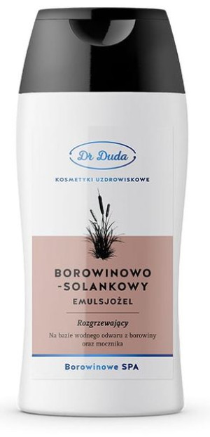 Borowinowo solankowy emulsjożel rozgrzewający Dr Duda 200 g