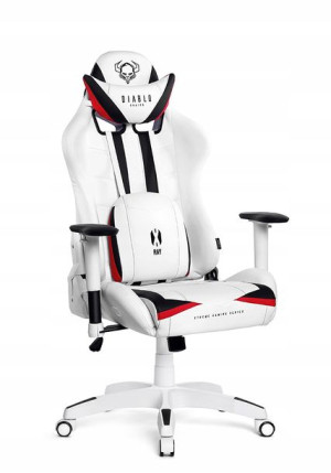 Fotel Gamingowy Diablo X-Ray Normal Biało-Czarny
