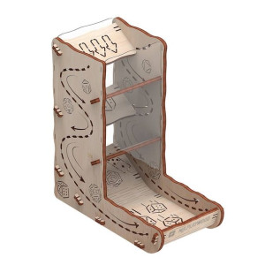 Mr.Playwood Drewniane Puzzle 3D - Wieża do Kości