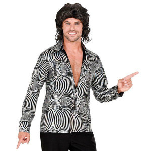 Strój Koszula Disco Holo Lata 70 Tancerz - L/xl