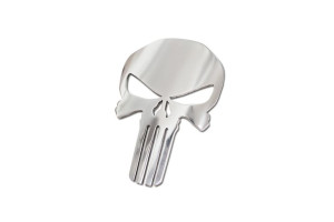 STALOWY EMBLEMAT naklejka PUNISHER