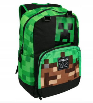 Plecak Tornister Szkolny Minecraft Creeper Polska