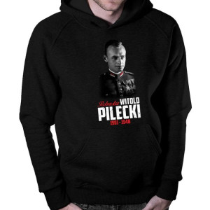 Rotmistrz Witold Pilecki męska bluza z nadrukiem prezent