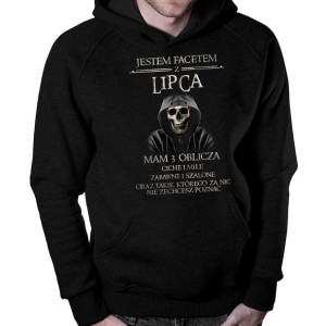 Jestem facetem z lipca. Mam 3 oblicza bluza na urodziny