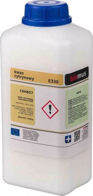 Kwas cytrynowy Kwasek cytrynowy 1kg BIOMUS