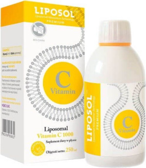 Liposomalna witamina C Liposol 1000mg 50 porcji 250ml Medicaline