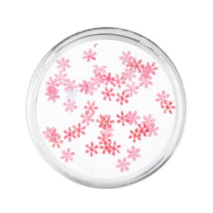 Ozdoba do paznokci Snowflakes śnieżynki czerwone Nr 5