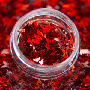 Ozdoba do paznokci kolorowe Motylki holo nail art foil Nr 7