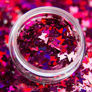 Ozdoba do paznokci kolorowe Motylki holo nail art foil Nr 6