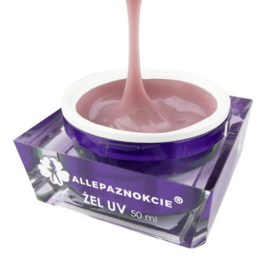 Żel do paznokci budujący Allepaznokcie Jelly Glittery Chic 50 ml