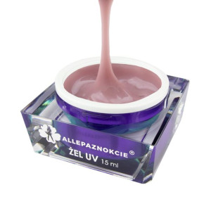 Żel do paznokci budujący Allepaznokcie Jelly Glittery Chic 15 ml