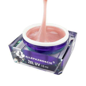 Żel do paznokci budujący Allepaznokcie Jelly Bisque 15 ml